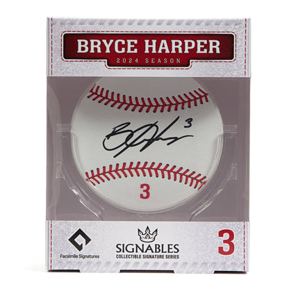 Bryce Harper MLBPA 2024 Collection Signables Baseball Sports Collectible Digitally Signed