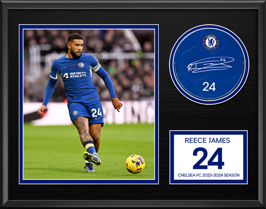 Reece James Framed Signable and Image for the biggest Chelsea FC fans
