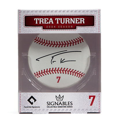 Trea Turner MLBPA 2024 Collection Signables Baseball Sports Collectible Digitally Signed