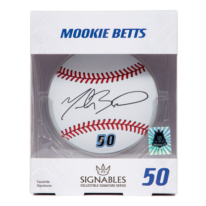 Mookie Betts MLBPA Signables Baseball Sports Collectible Digitally Signed