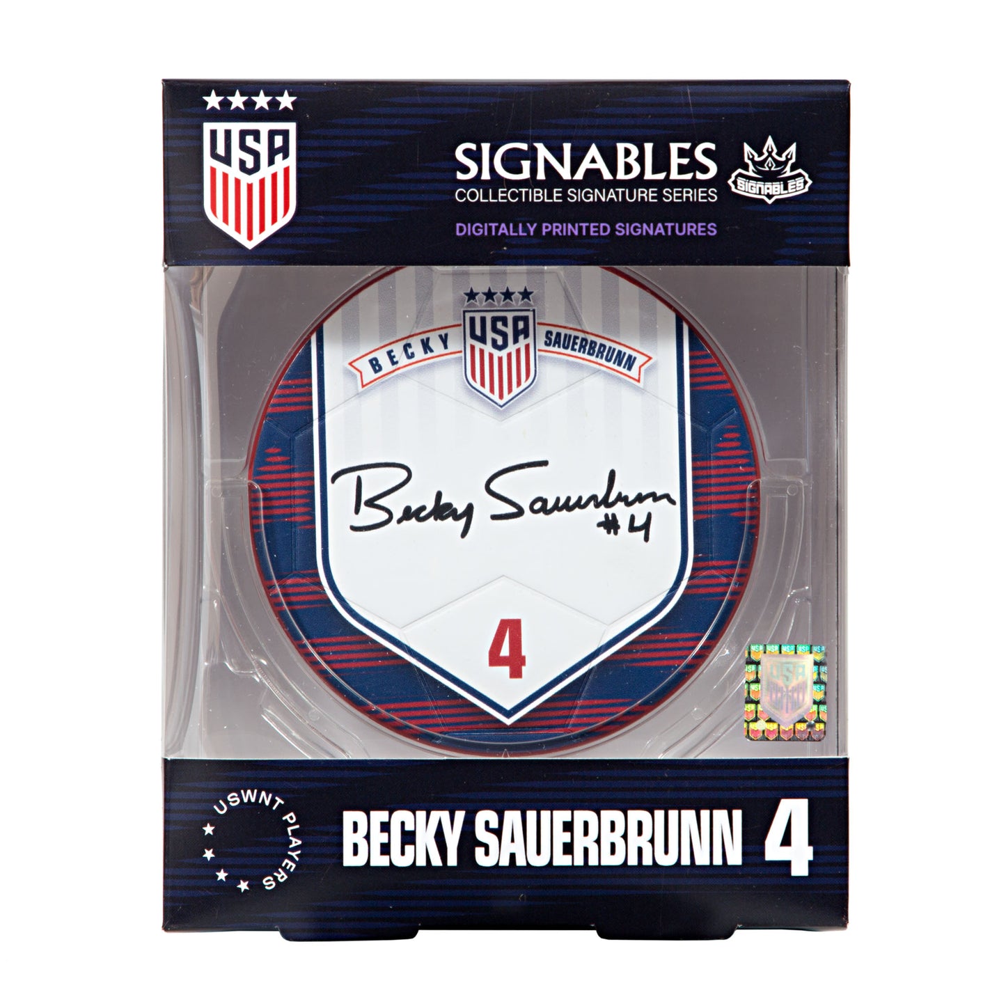 Becky Sauerbrunn USWNT Signables Collectible