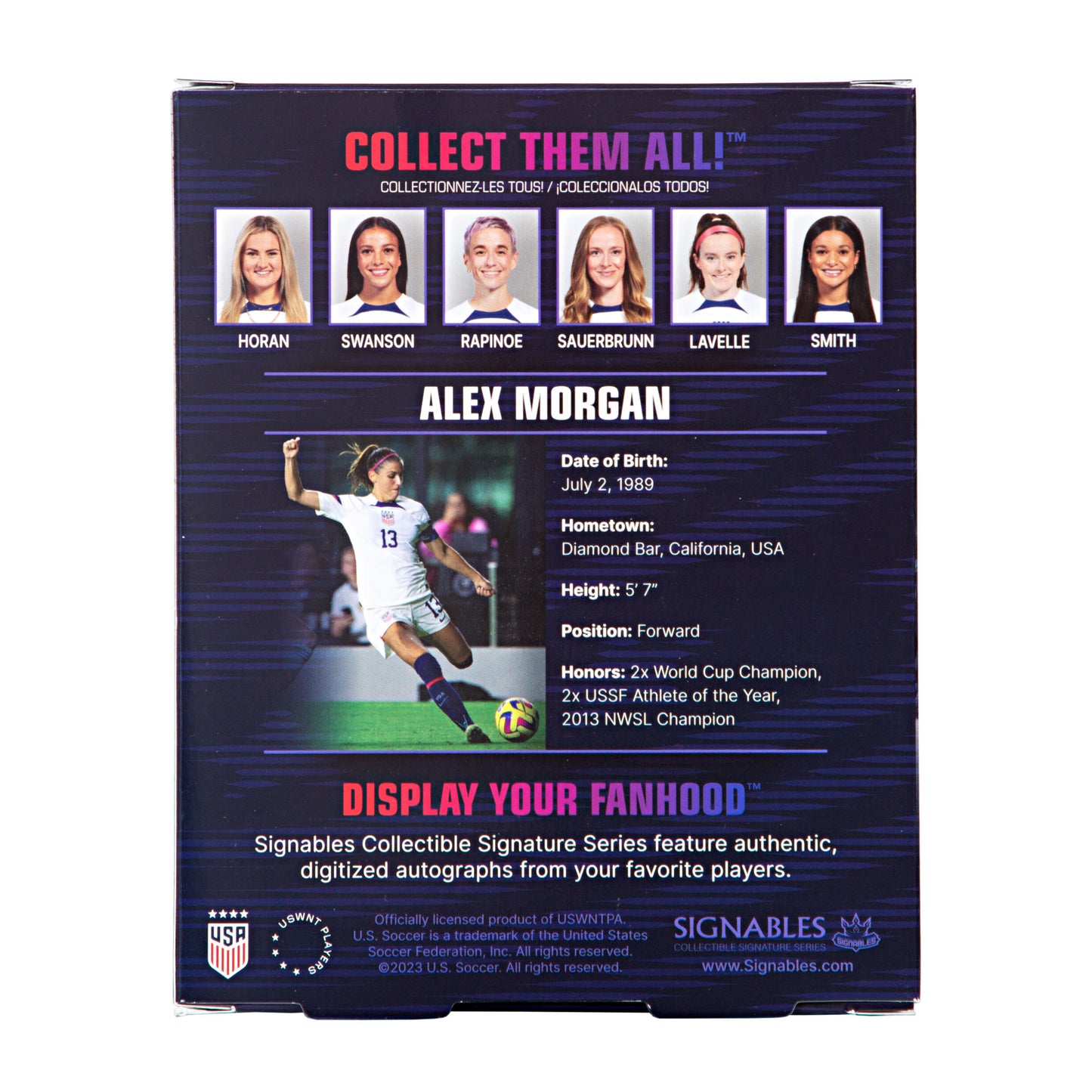 Alex Morgan USWNT Signables Collectible