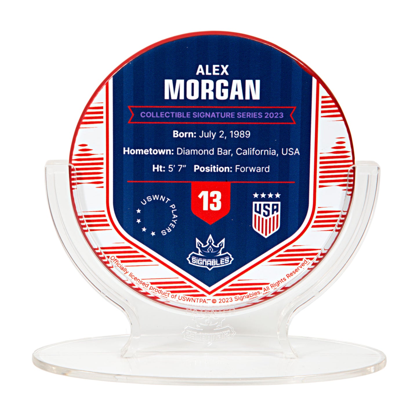 Alex Morgan USWNT Signables Collectible