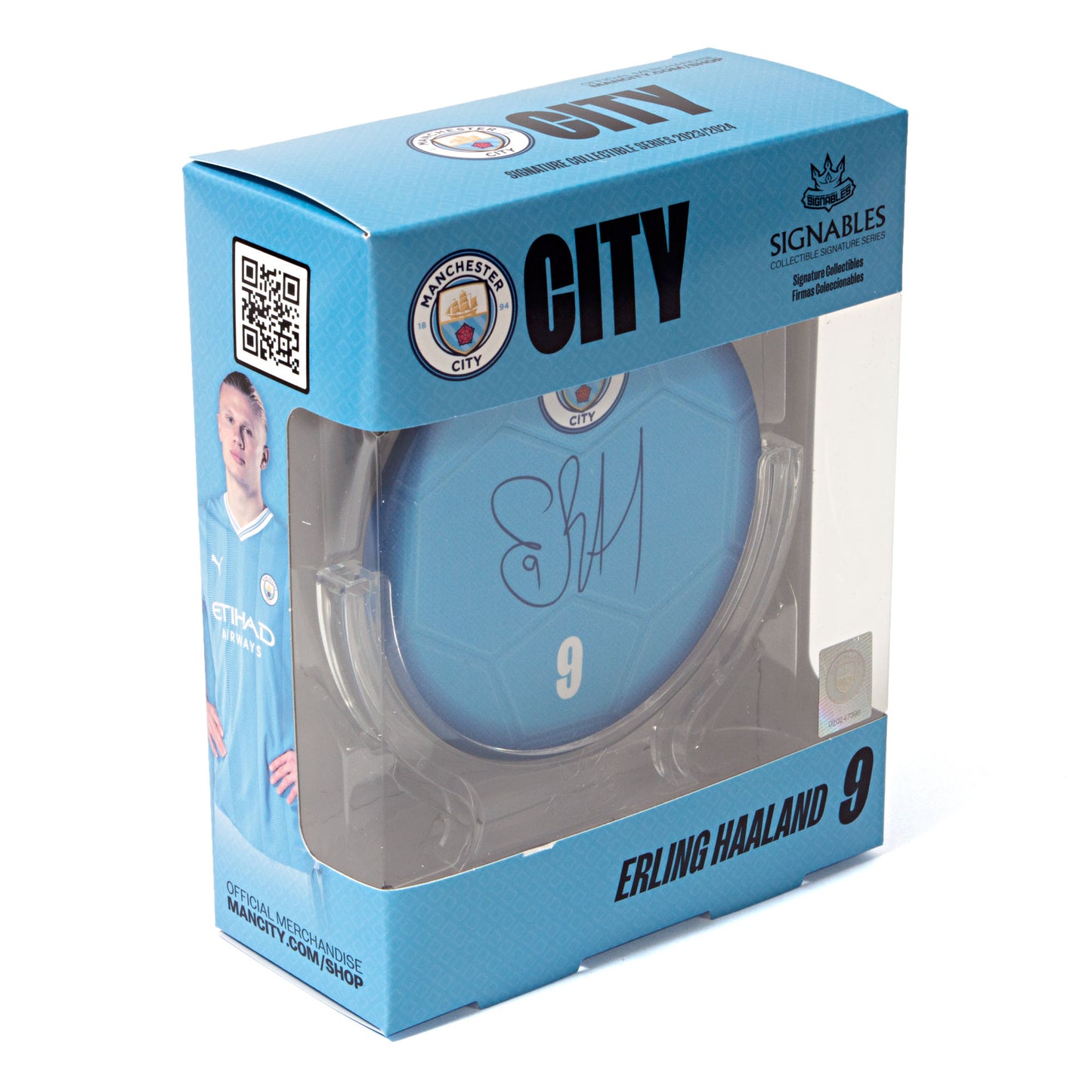 Erling Braut Haaland - Manchester City F.C. 2023-2024 Signables Sports Collectible with Facsimile Signature