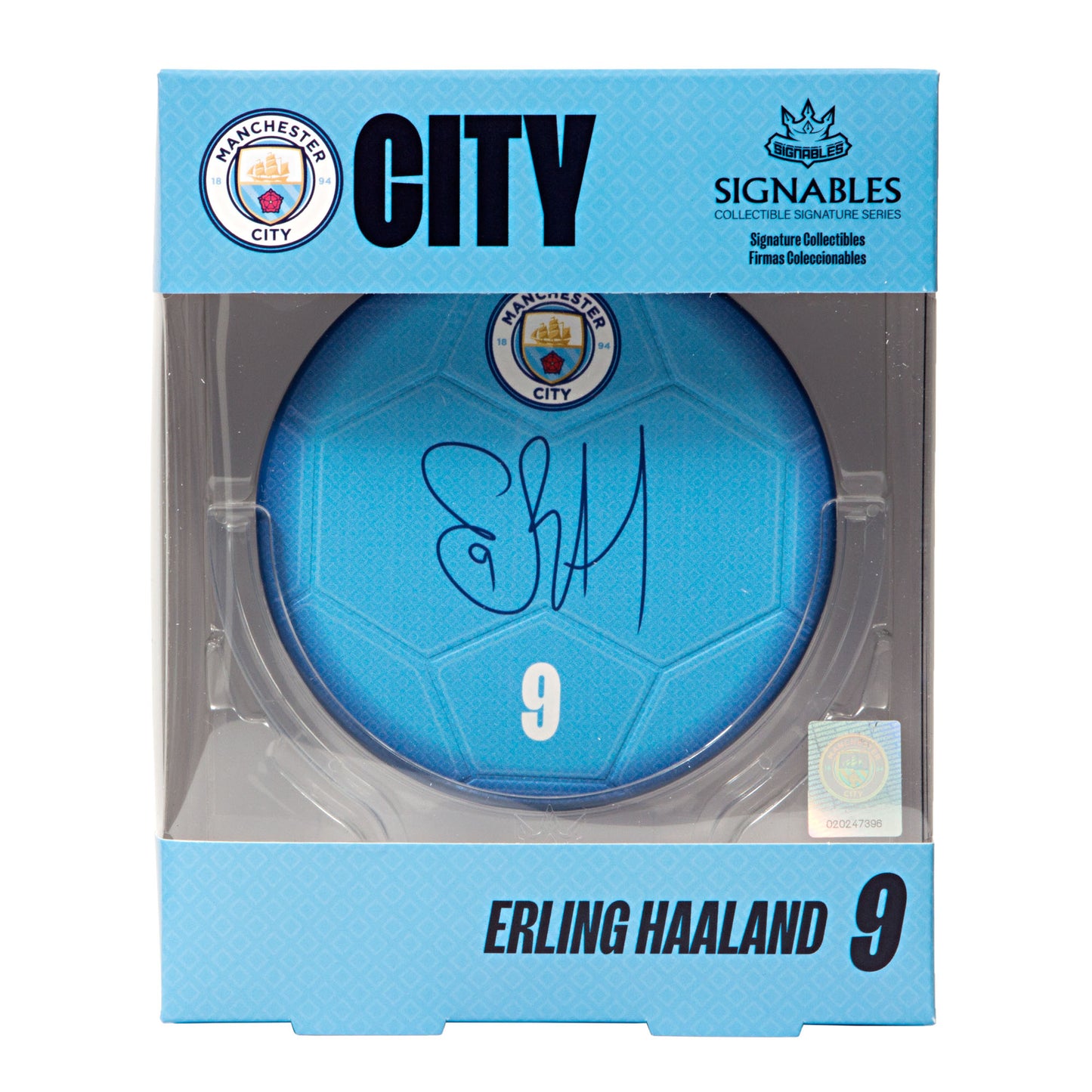 Erling Braut Haaland - Manchester City F.C. 2023-2024 Signables Sports Collectible with Facsimile Signature