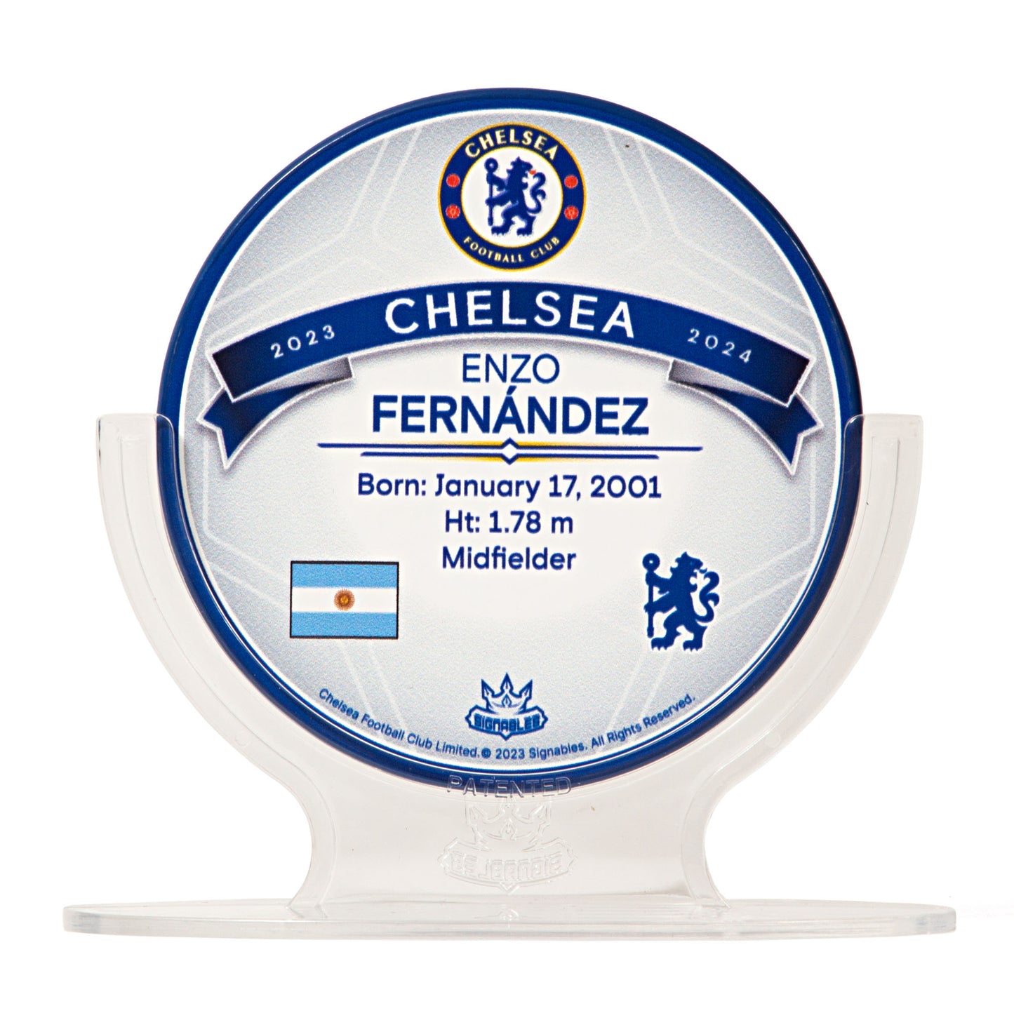 Enzo Fernandez - Chelsea F.C. 2023-24 Signables Sports Collectible