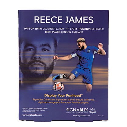 Reece James - Chelsea F.C. 2023-24 Signables Sports Collectible for the biggest EPL fans