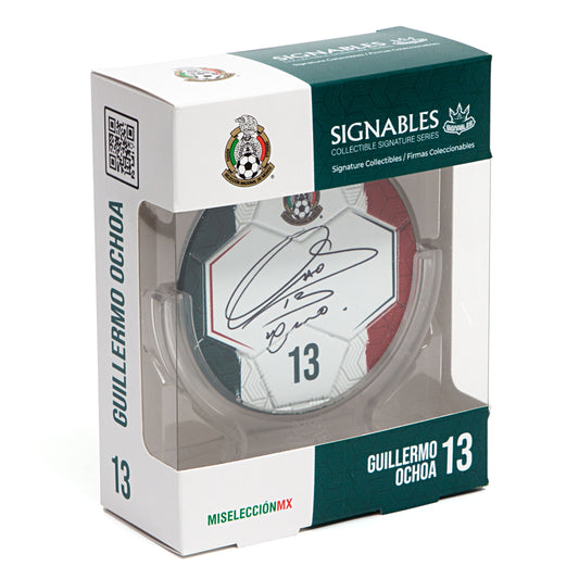 Guillermo Ochoa - Mexico National Signables Collectible for the biggest soccer fans