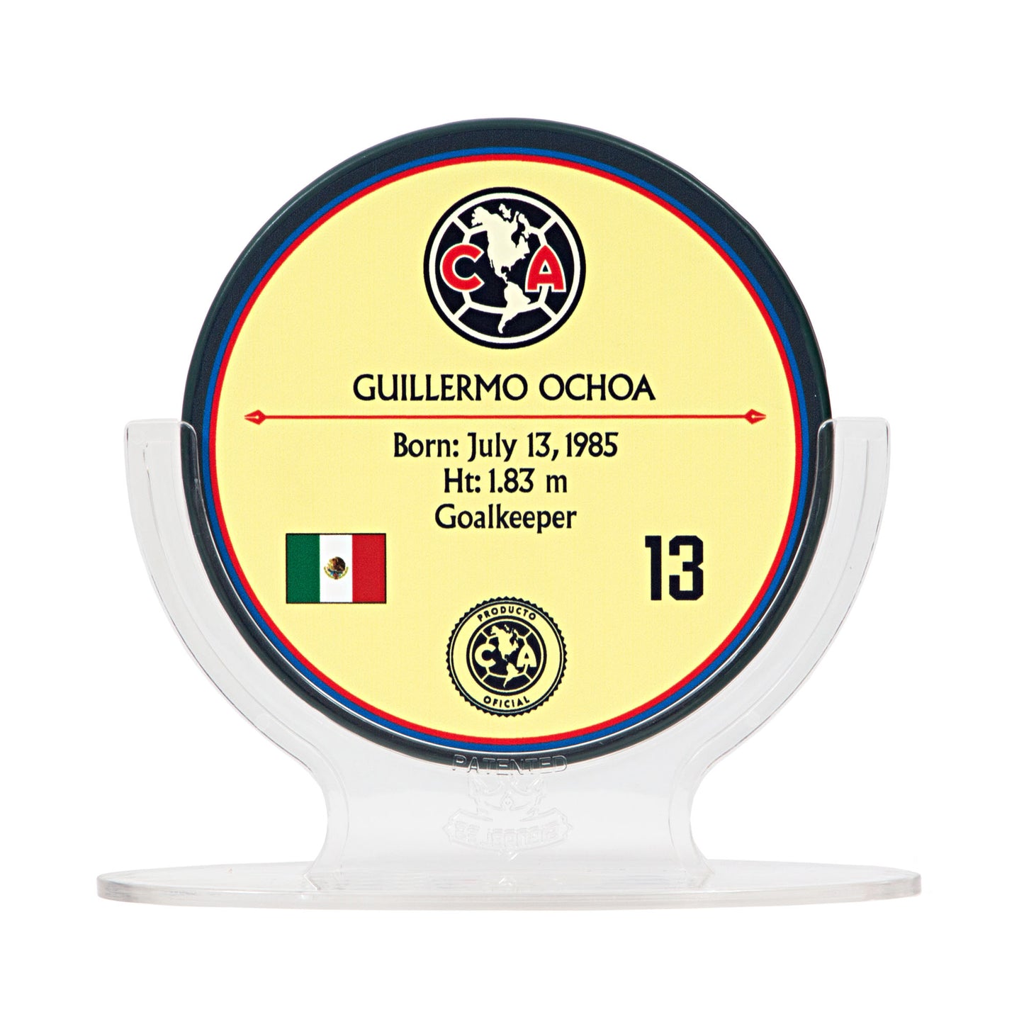Guillermo Ochoa - Club America Signables Collectible for the biggest Mexico soccer fans