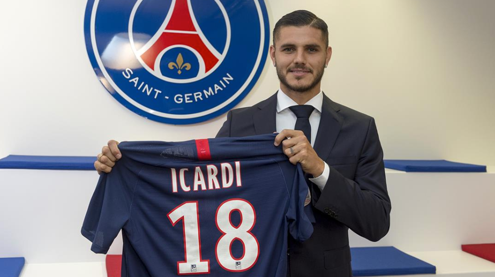 Mauro Icardi has signed with Paris Saint-Germain