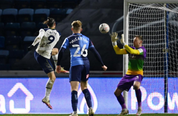 Gareth Bale and Tottenham have moved on in the FA Cup. 