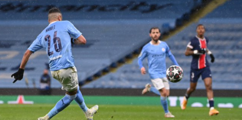 Riyad Mahrez was brilliant for Manchester City in Tuesday's win 