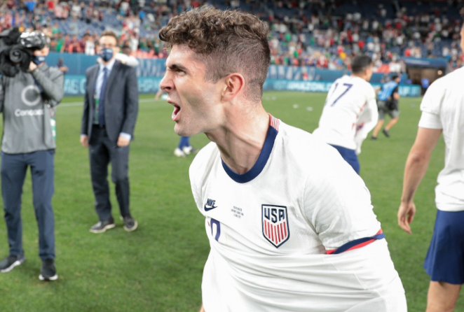 Christian Pulisic is on top of the world right now