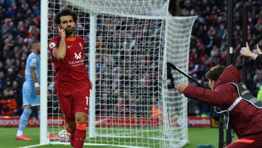 Liverpool's Mo Salah scored a total stunner against Man City 