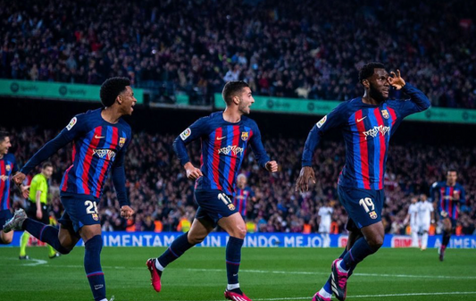 Barcelona stunned Real Madrid with a last-minute winner. 