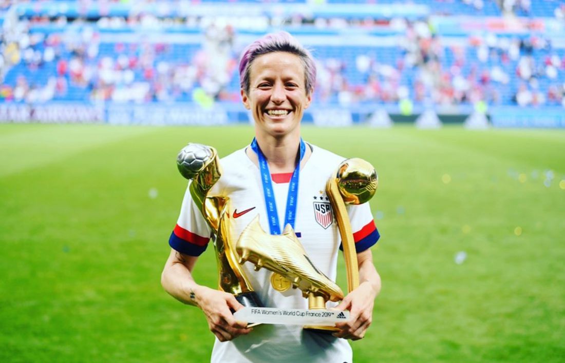 Megan Rapinoe is ready for more World Cup glory. 
