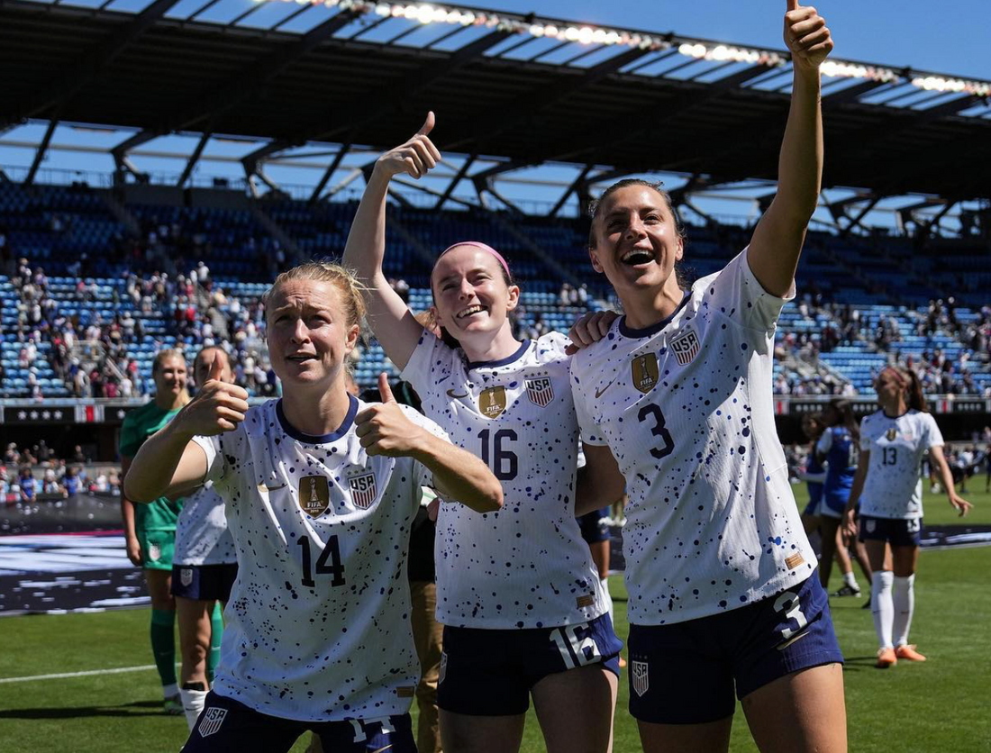 The USWNT is hoping to win the World Cup once again. 