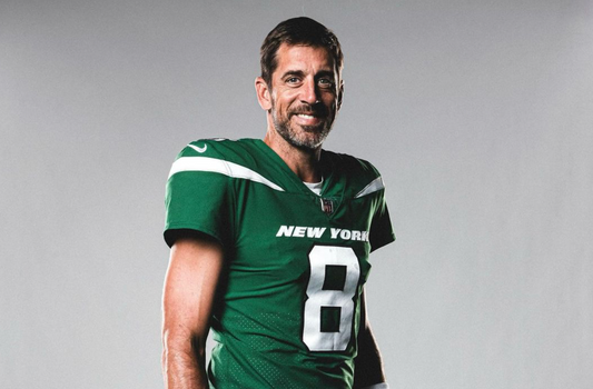 Aaron Rodgers is ready for a huge year with the Jets. 