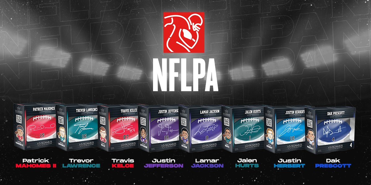 NFLPA Sports Collectibles for the biggest football fans
