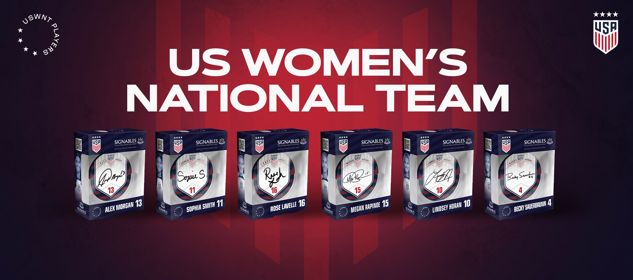 U.S. Women's National Team Sports Collectibles for the biggest soccer fans