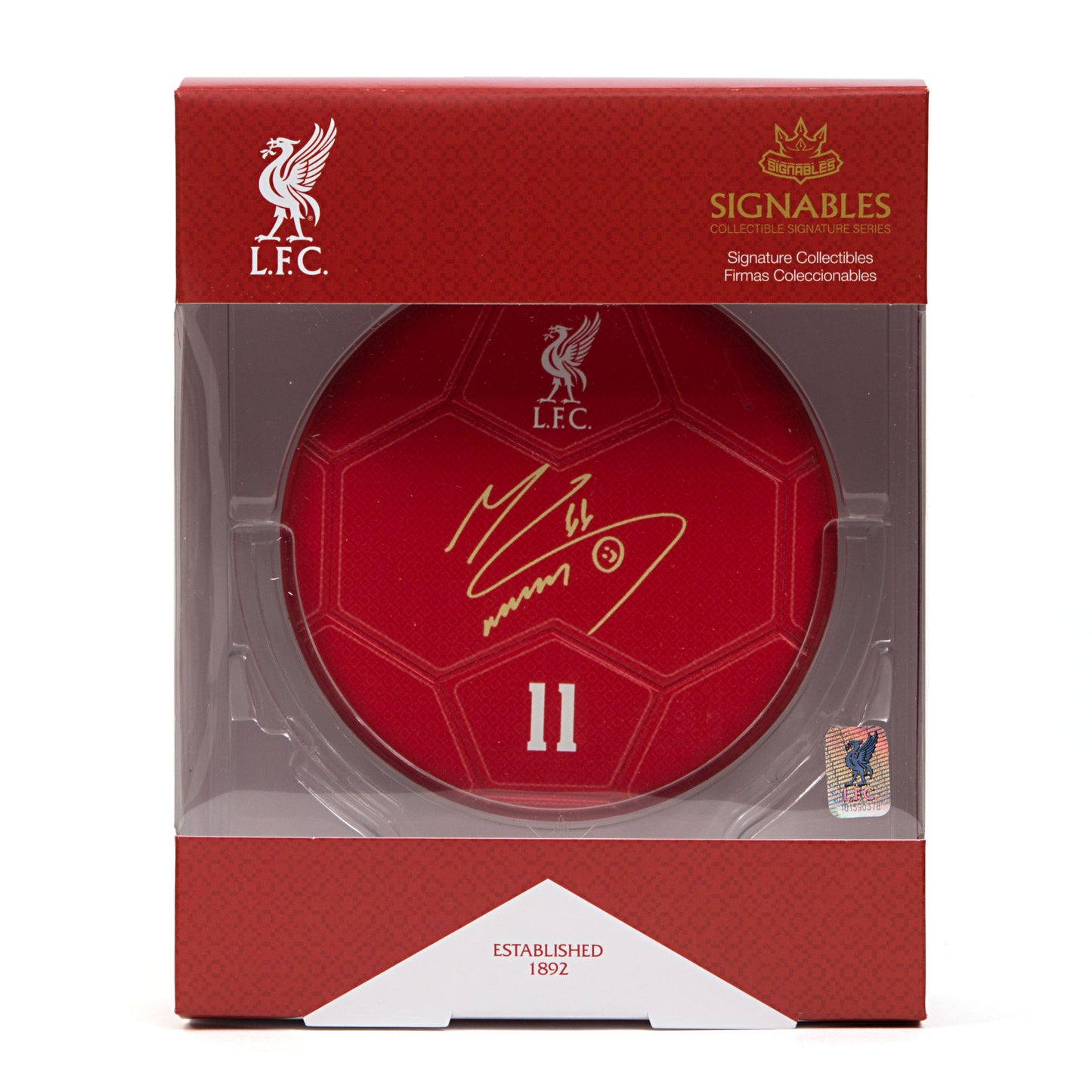 Mohamed Salah - Liverpool F.C. Signables Collectible for the biggest EPL fans