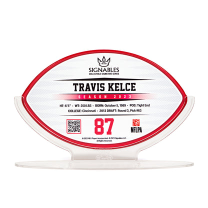 Travis Kelce NFLPA 2023 Sports Collectible Digitally Signed