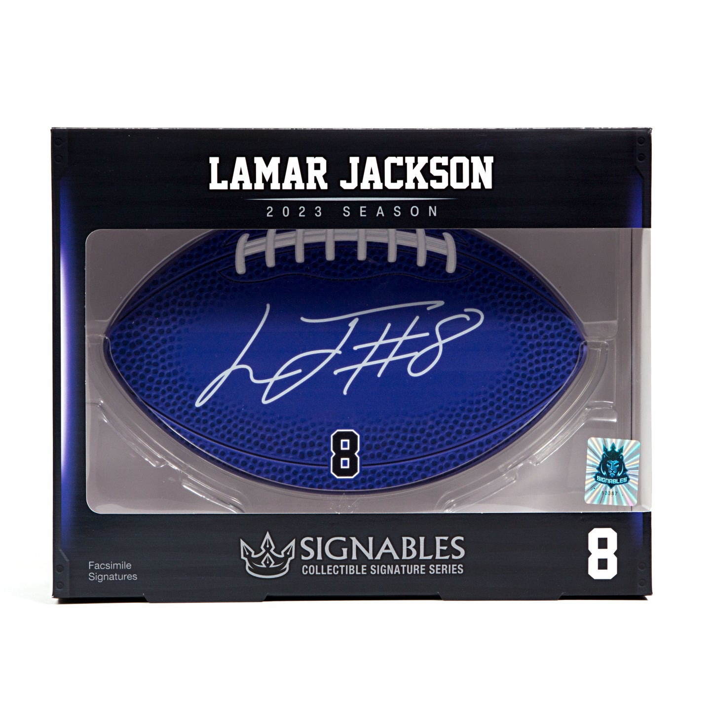 Lamar Jackson NFLPA 2023 Sports Collectible Digitally Signed