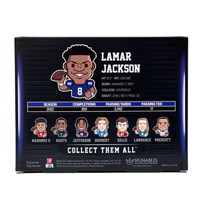Lamar Jackson NFLPA 2023 Sports Collectible Digitally Signed