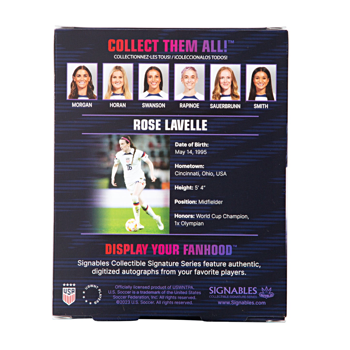 Rose Lavelle USWNT Signables Collectible