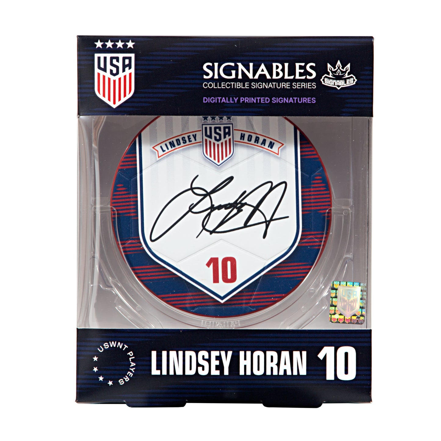 Lindsey Horan USWNT Signables Collectible