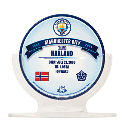 Erling Braut Haaland - Manchester City F.C. 2023-2024 Signables Sports Collectible with Facsimile Signature