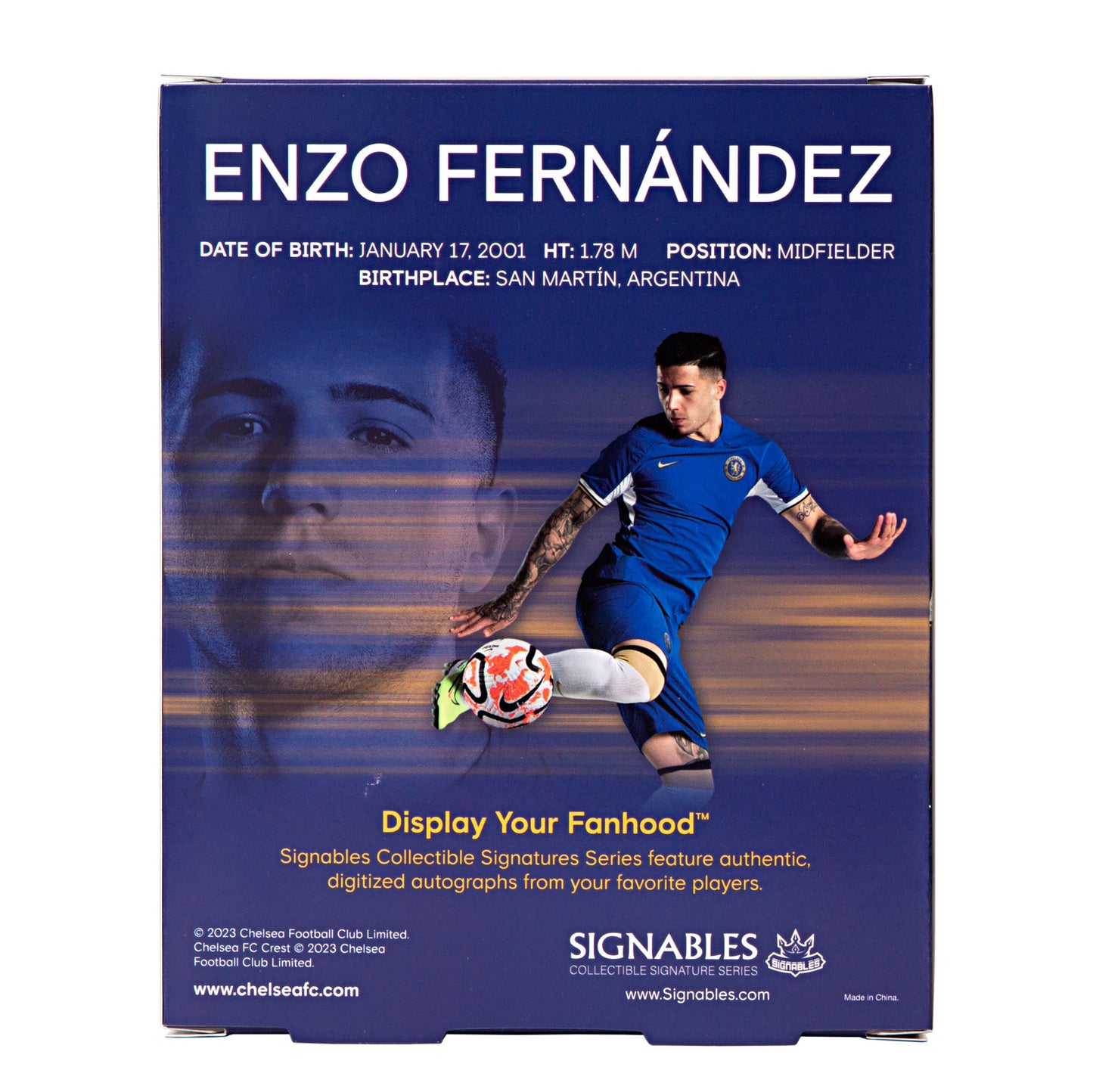 Enzo Fernandez - Chelsea F.C. 2023-24 Signables Sports Collectible