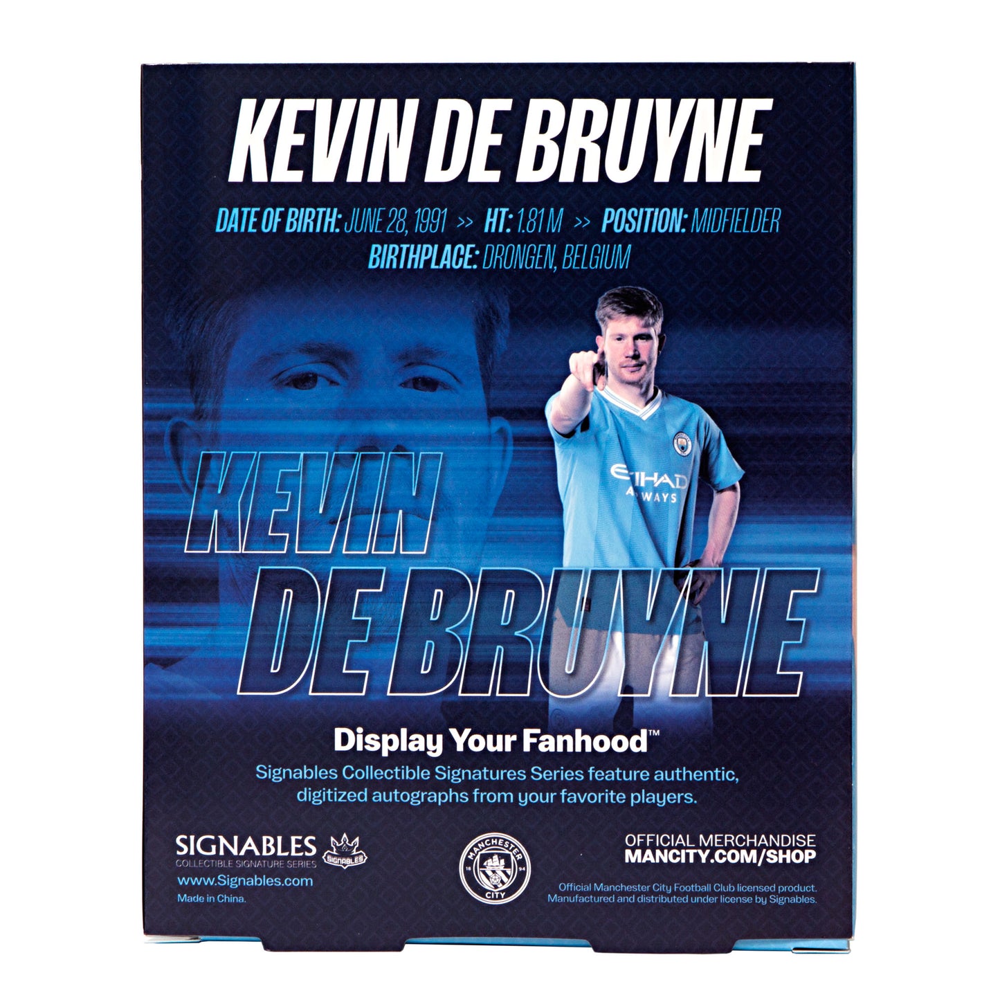 Kevin De Bruyne - Manchester City F.C. 2023-24 Signables Collectible