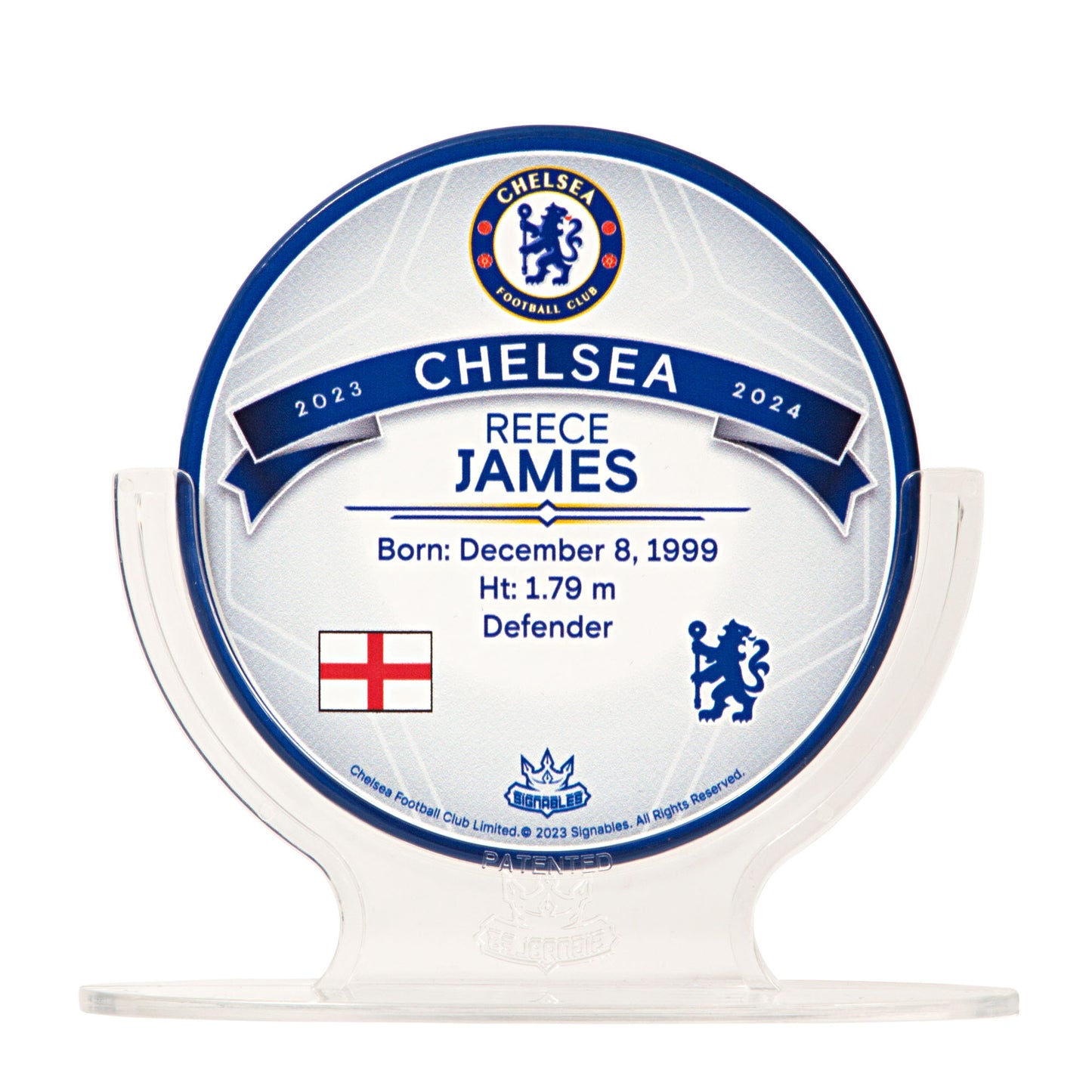 Reece James - Chelsea F.C. 2023-24 Signables Sports Collectible