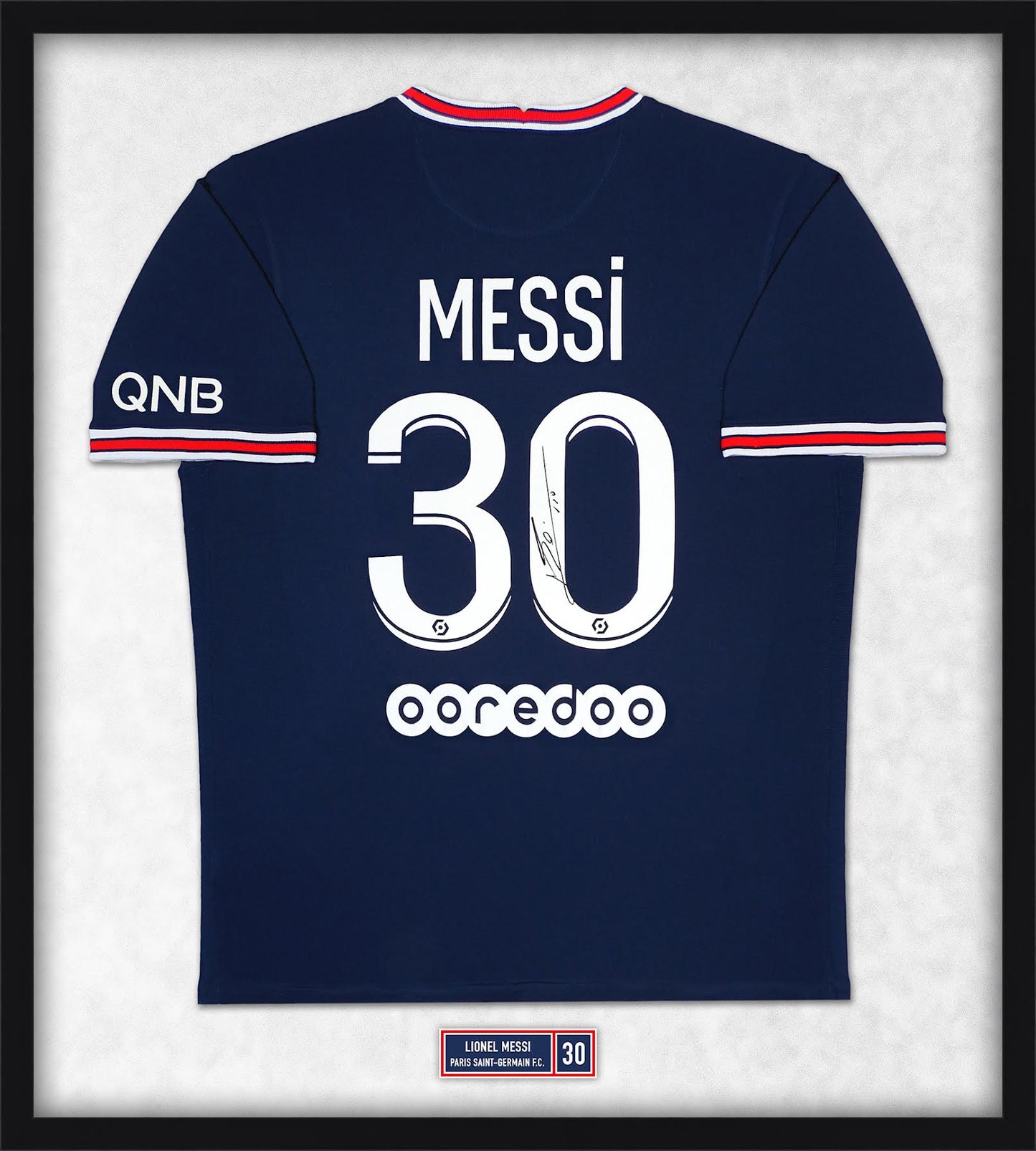 Lionel Messi Authentically Signed PSG Jersey