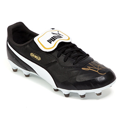 Jimmy Floyd Hasselbaink Authentically Signed Puma King Boot