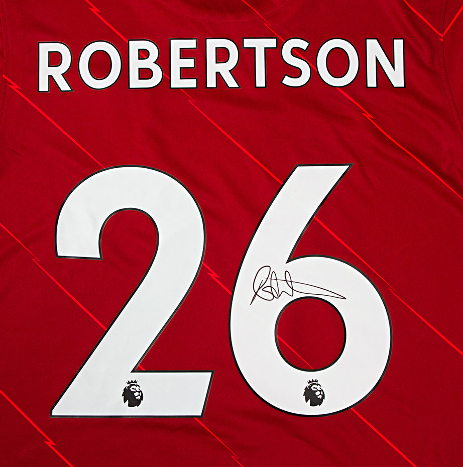 Andy Robertson Authentically Signed Liverpool Home Jersey