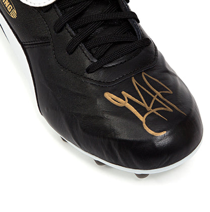 Jimmy Floyd Hasselbaink Authentically Signed Puma King Boot