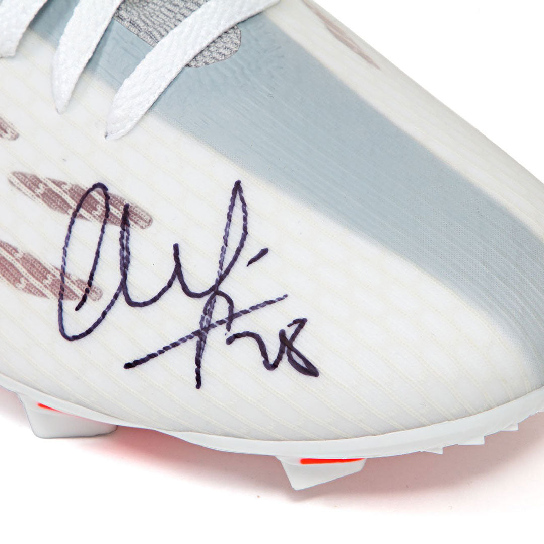 Cesar Azpilicueta Authentically Signed White Boot