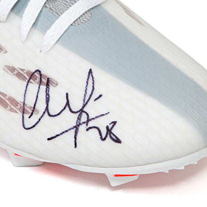 Cesar Azpilicueta Authentically Signed White Boot