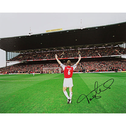 Tony Adams Authentically Signed 500th Match Image