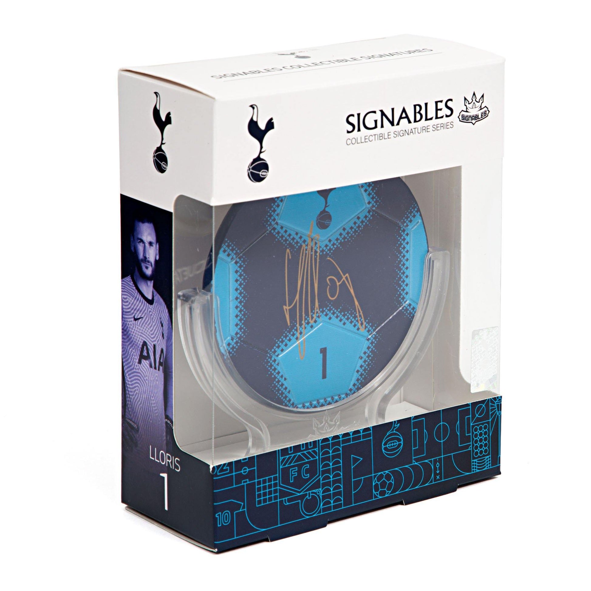 Hugo Lloris - Tottenham Hotspur F.C. Signables Collectible Box Side