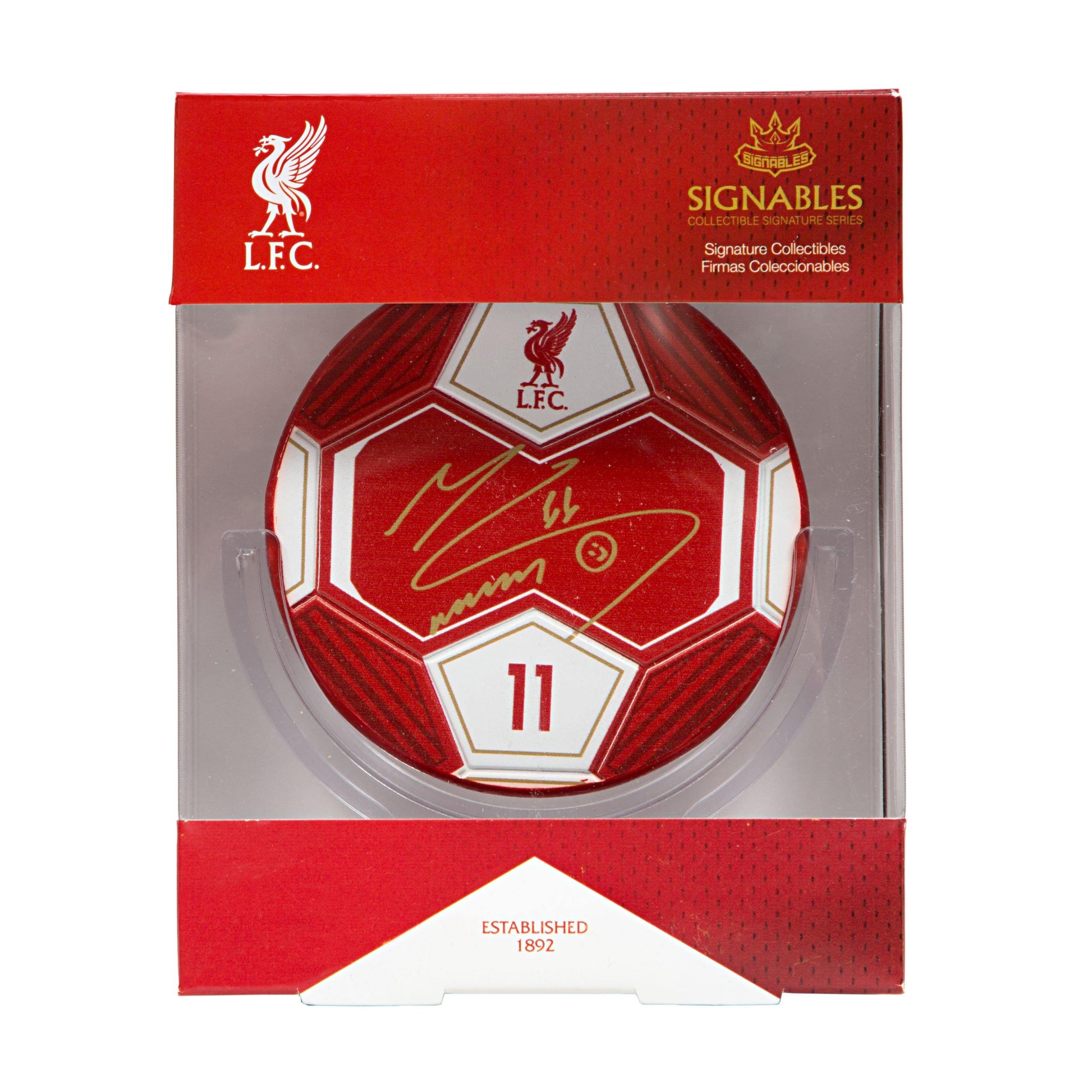 Mohamed Salah - Liverpool F.C. Signables Collectible Box Front
