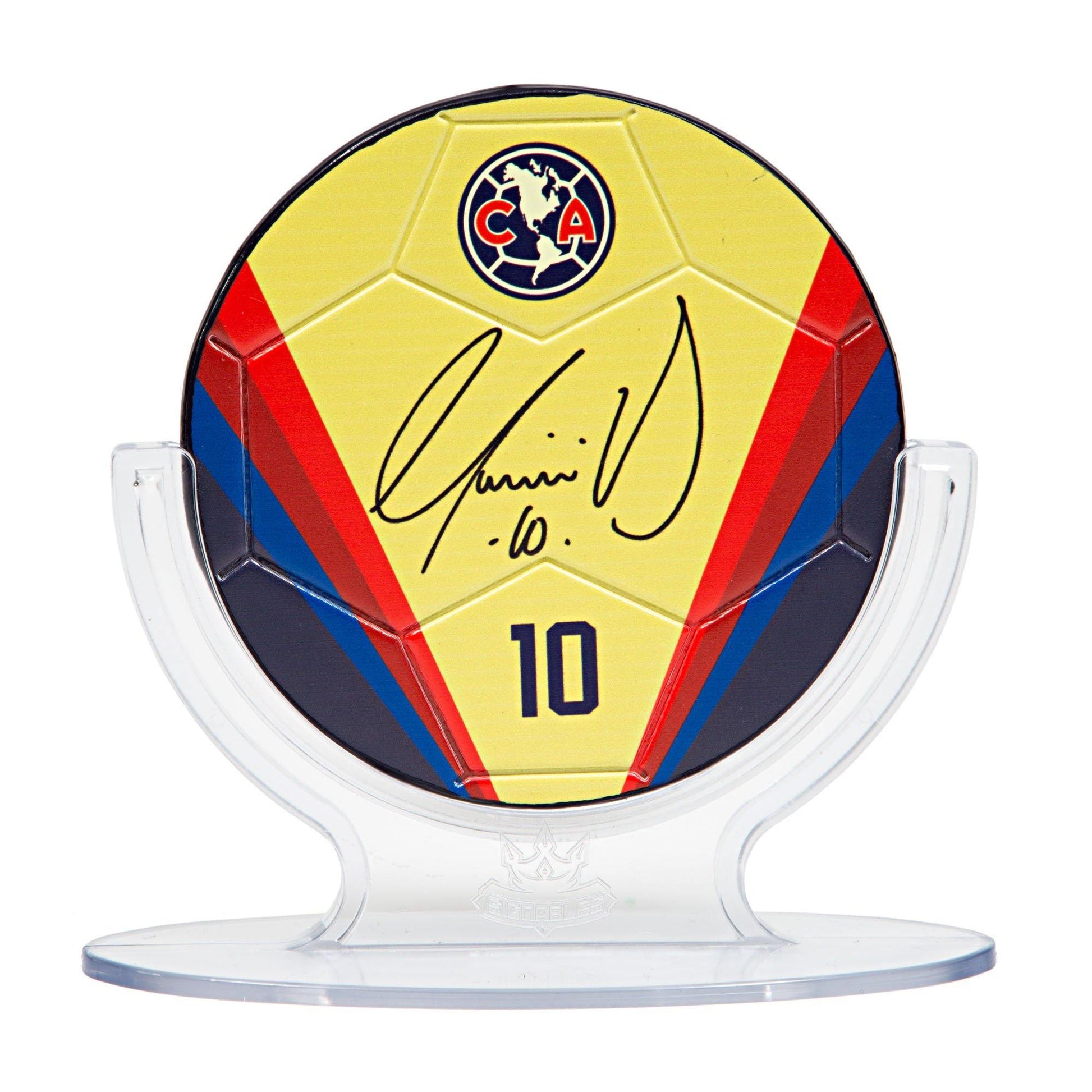 Giovani dos Santos - Club America Signables Collectible in Stand Front