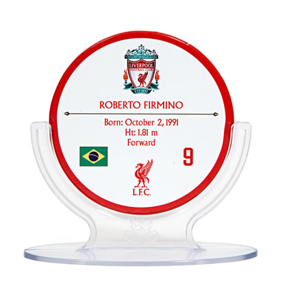 Firmino- Liverpool F.C. Signables Collectible in Stand Back