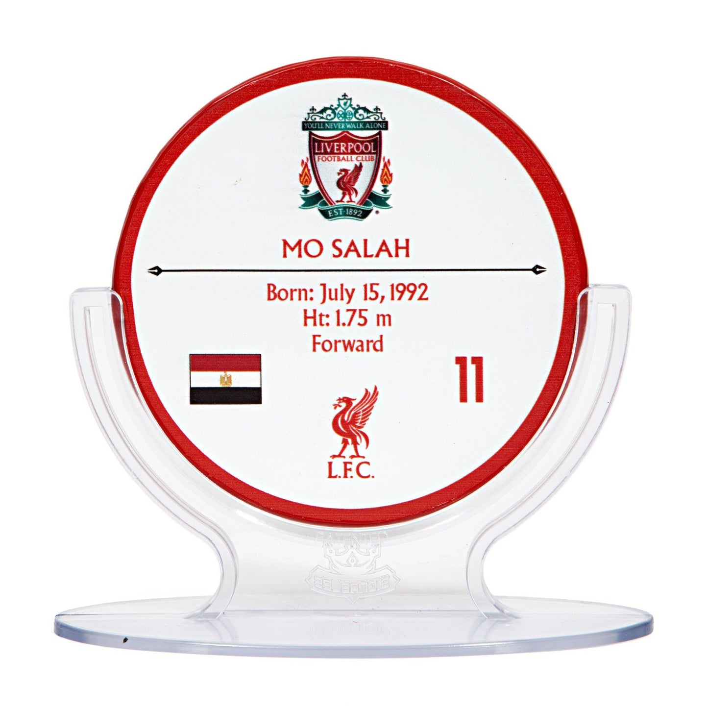 Mohamed Salah - Liverpool F.C. Signables Collectible in Stand Back