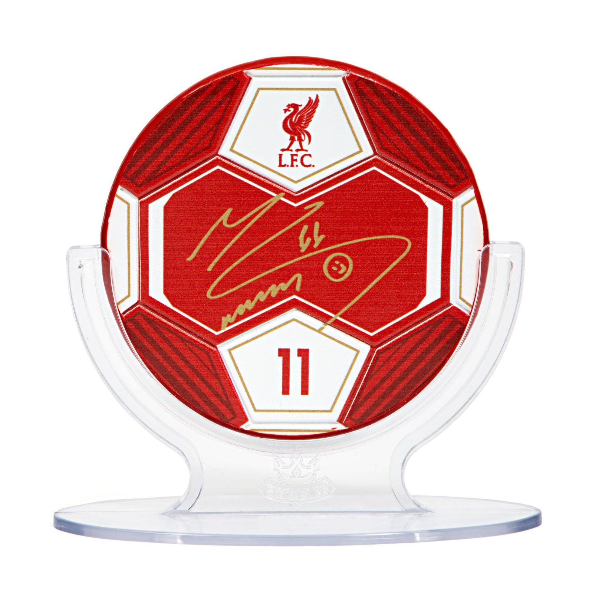 Mohamed Salah - Liverpool F.C. Signables Collectible in Stand Front