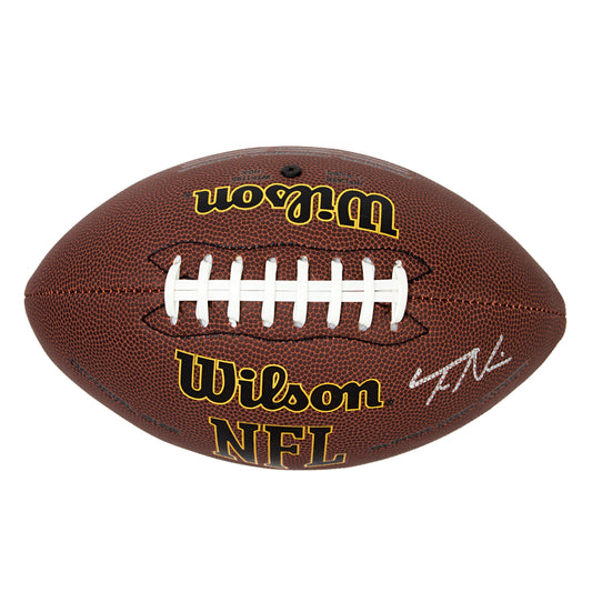 Authentically Signed Tre Nixon Football
