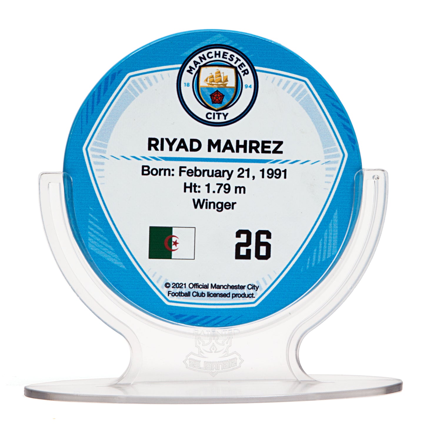 Riyad Mahrez - Manchester City F.C. Signables Collectible