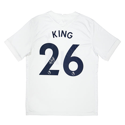 Ledley King Authentically Signed Spurs Home Jersey
